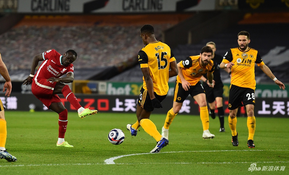 [英超]狼队0-1利物浦