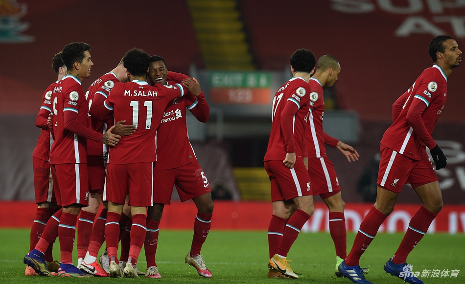 [英超]利物浦4-0狼队 萨拉赫传射