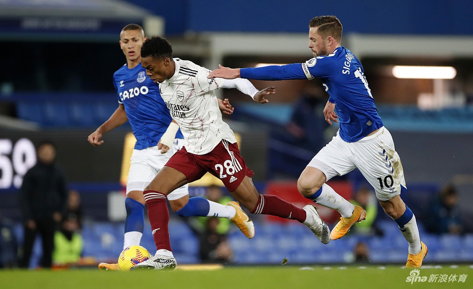 [英超]埃弗顿2-1阿森纳