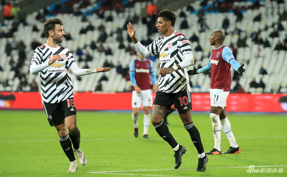 [英超]西汉姆1-3曼联
