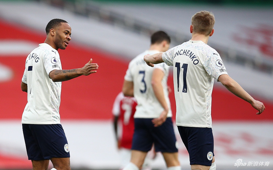 [英超]阿森纳0-1曼城