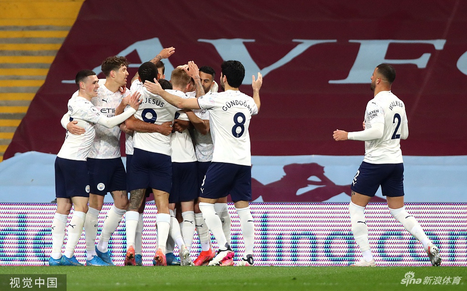 [英超]维拉1-2曼城