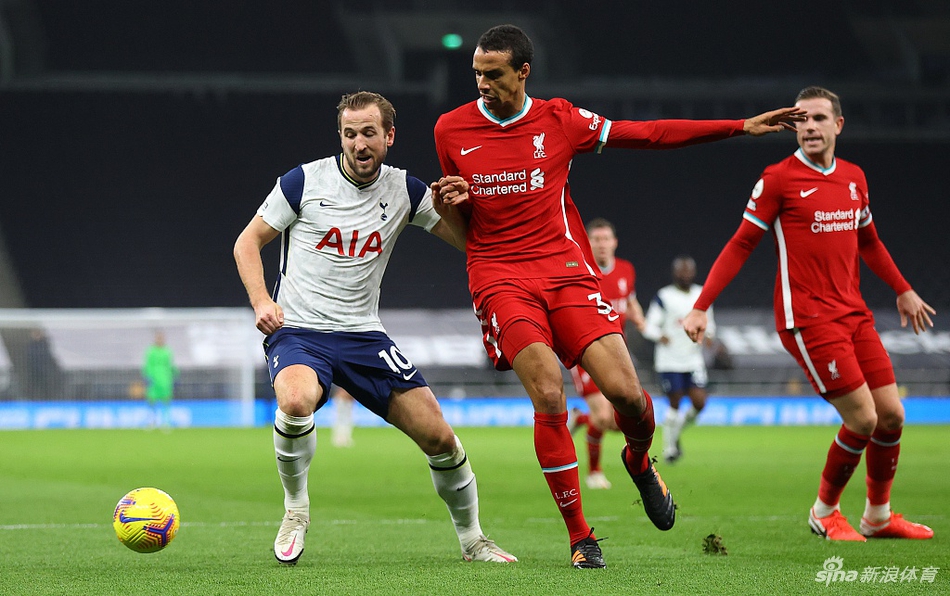 [英超]热刺1-3利物浦