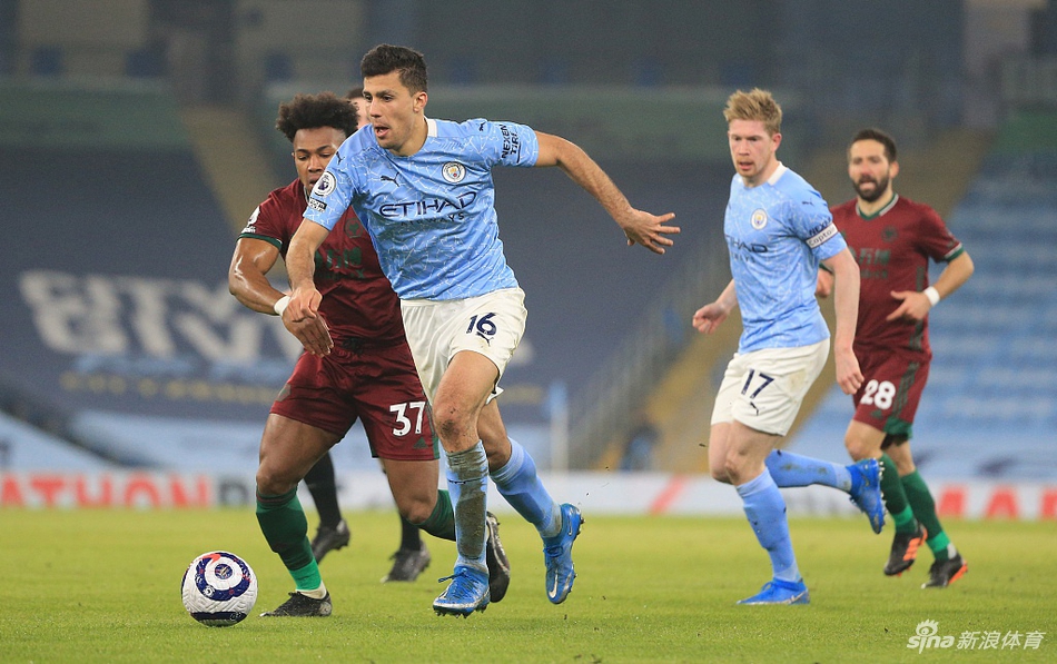 [英超]曼城4-1狼队