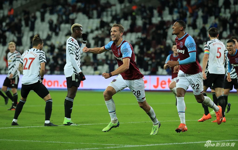 [英超]西汉姆1-3曼联
