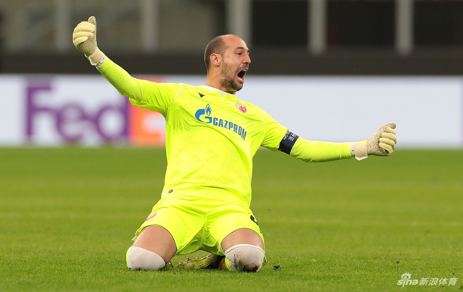 [欧联杯]AC米兰1-1红星 米兰客场进球多晋级