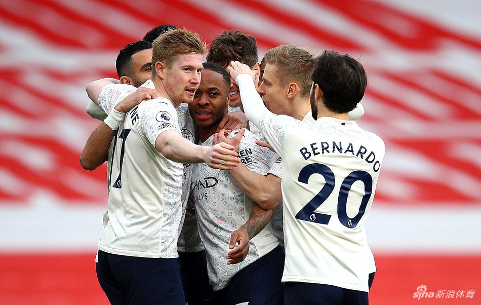 [英超]阿森纳0-1曼城