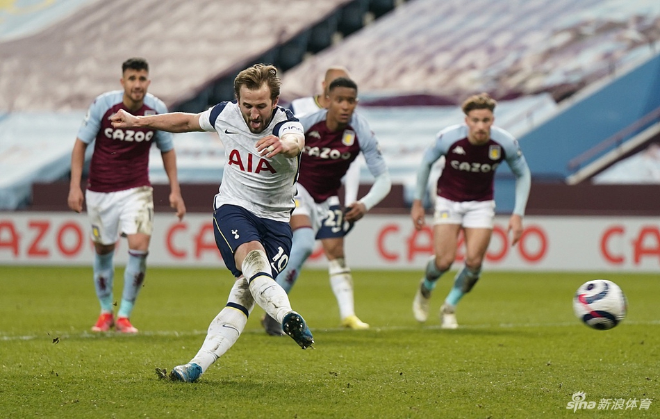 [英超]阿斯顿维拉0-2热刺