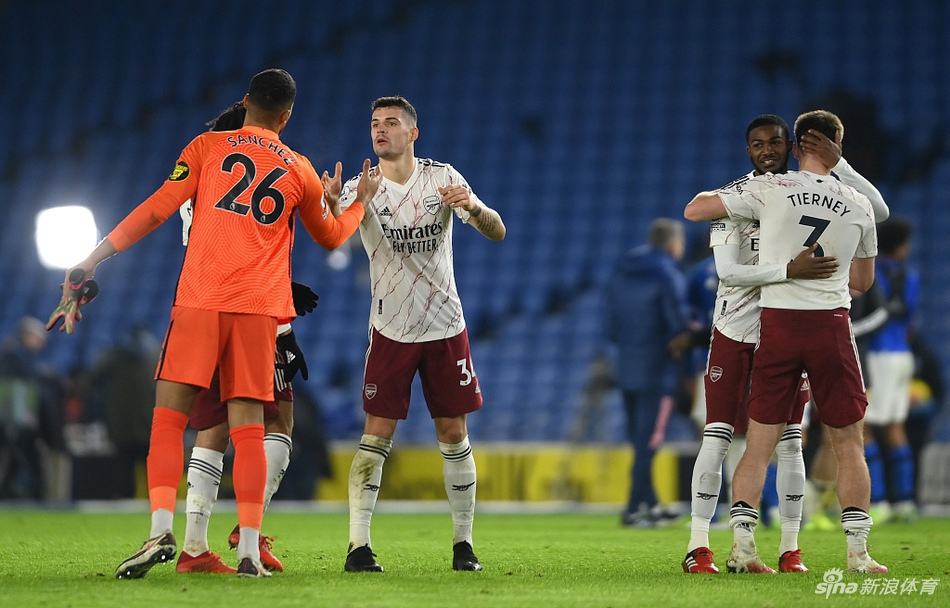 [英超]布莱顿0-1阿森纳