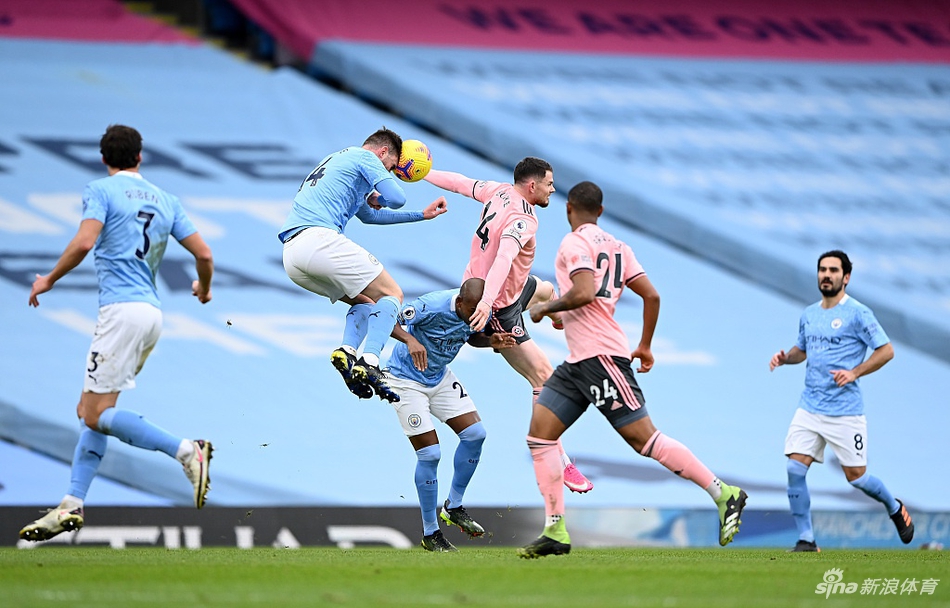 [英超]曼城1-0谢菲联