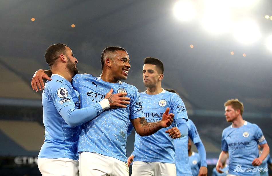 [英超]曼城4-1狼队
