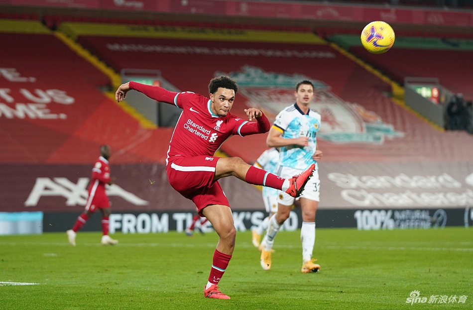 [英超]利物浦4-0狼队 萨拉赫传射