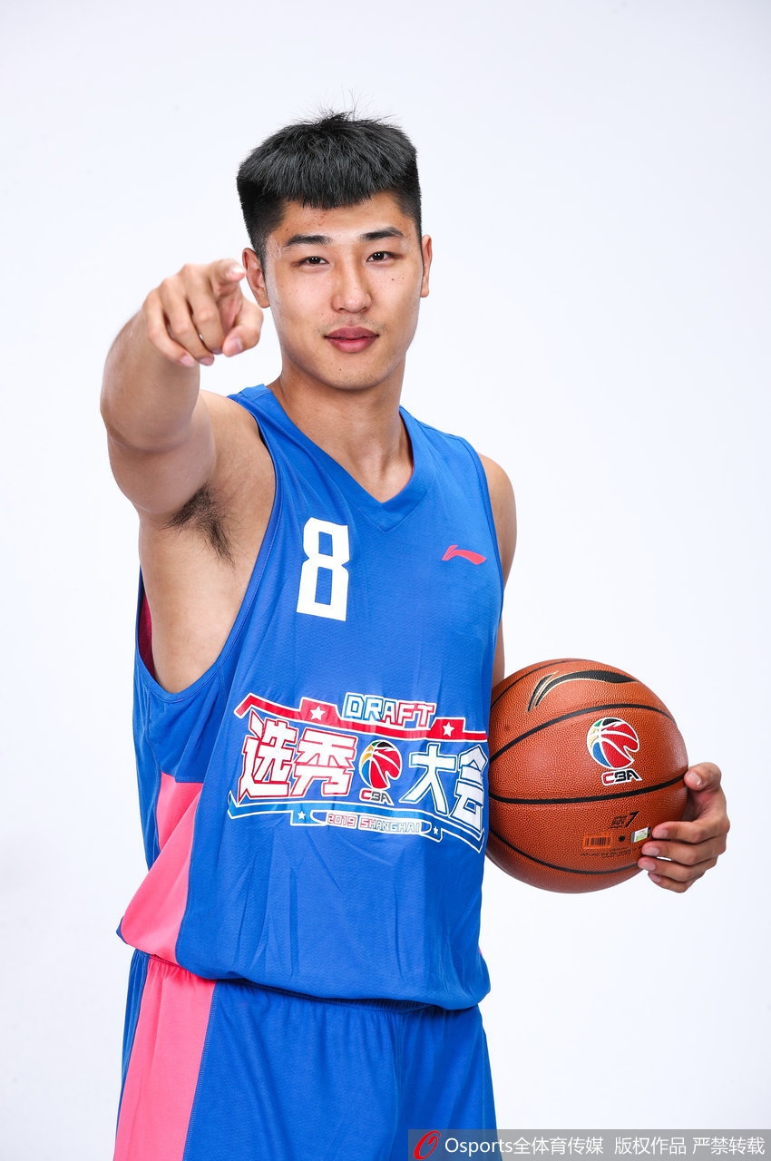 CBA选秀大会训练营球员官方写真