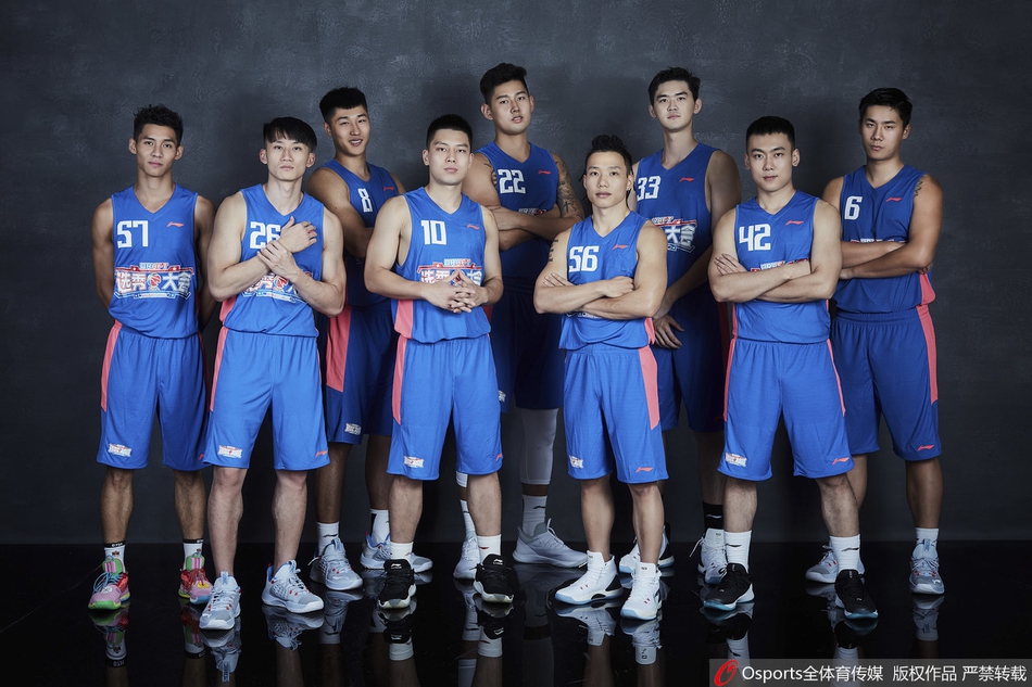 CBA选秀大会训练营球员官方写真