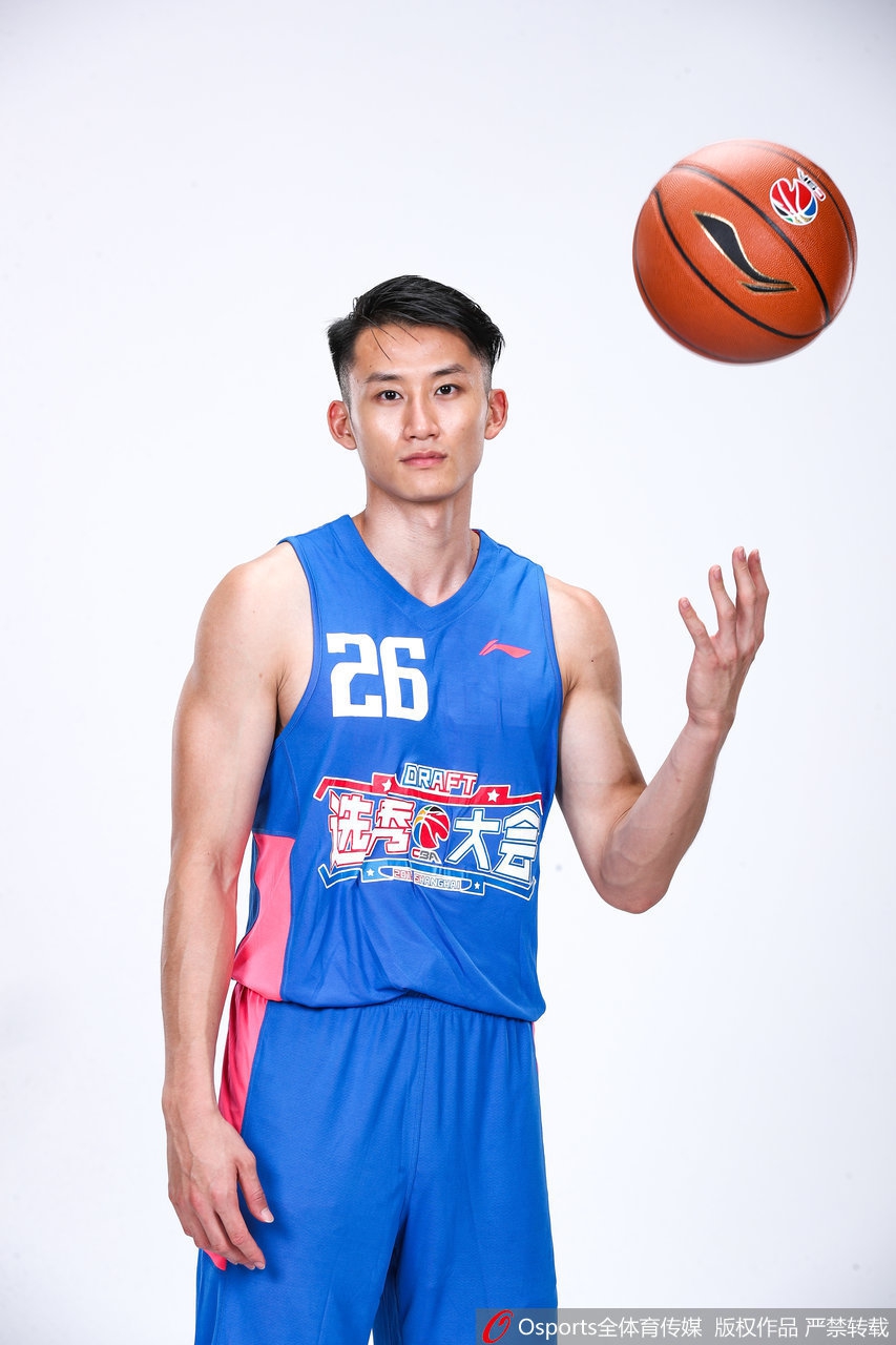 CBA选秀大会训练营球员官方写真