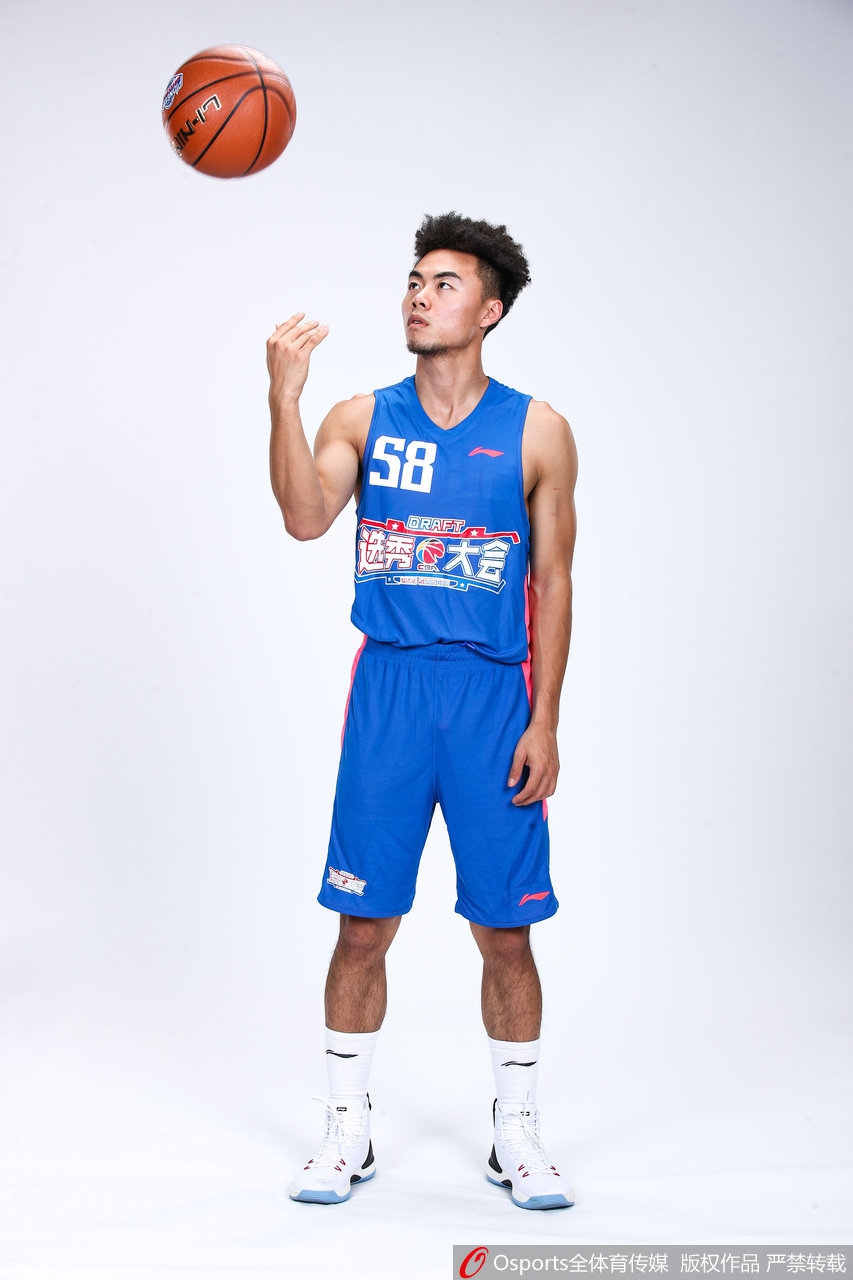 CBA选秀大会训练营球员官方写真