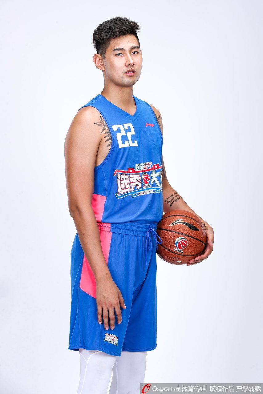 CBA选秀大会训练营球员官方写真