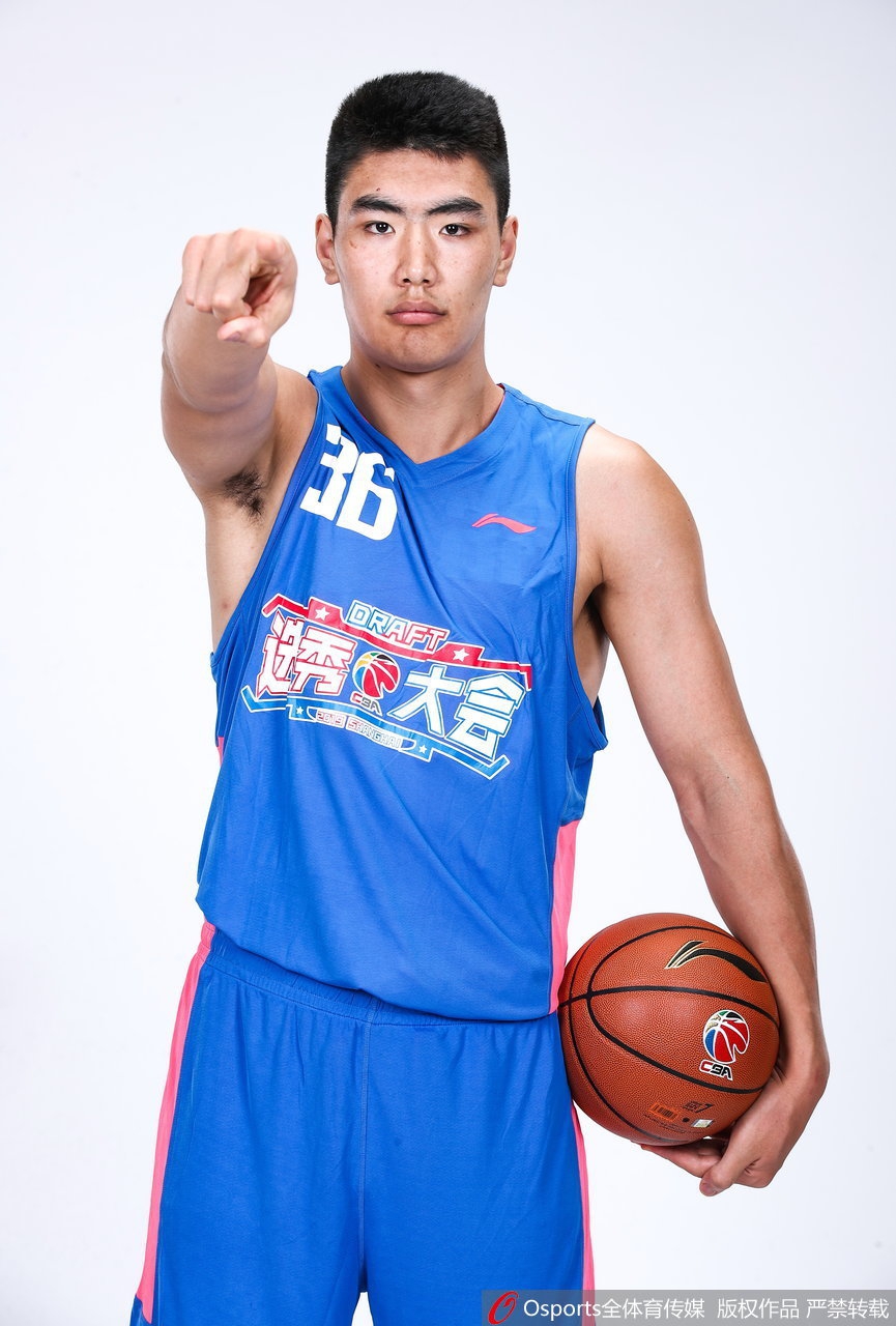 CBA选秀大会训练营球员官方写真