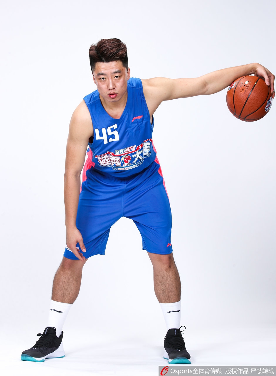 CBA选秀大会训练营球员官方写真