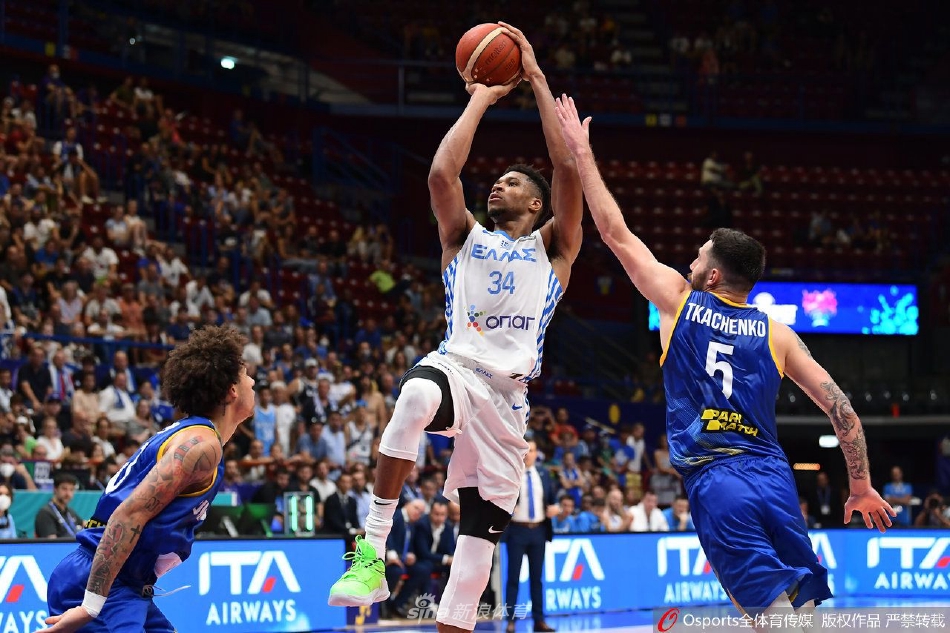 [男篮欧洲杯]希腊99-79胜乌克兰