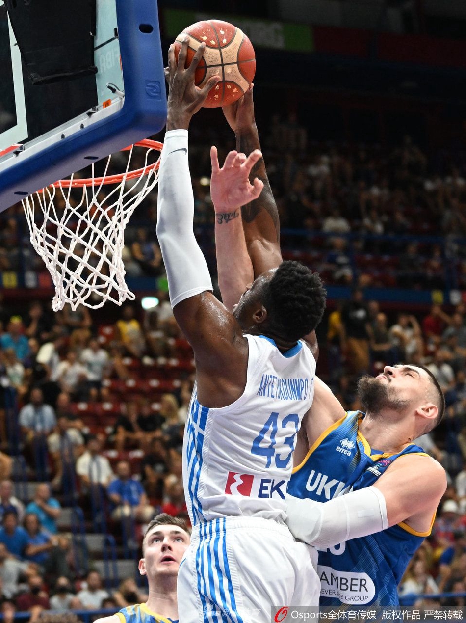 [男篮欧洲杯]希腊99-79胜乌克兰