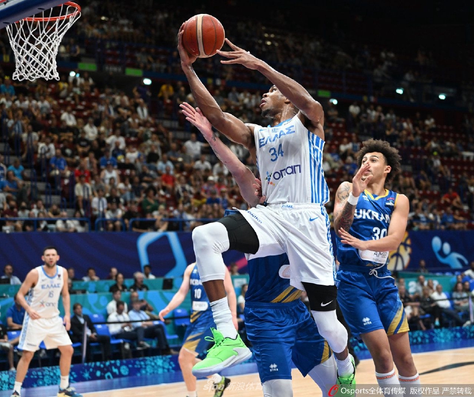 [男篮欧洲杯]希腊99-79胜乌克兰