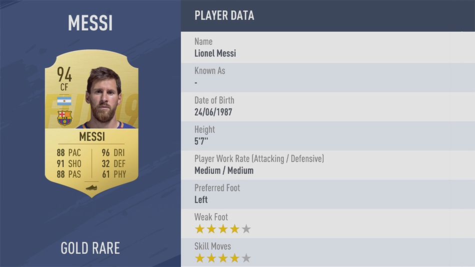 Fifa19能力值top10球员 高清图集 新浪网 Fifa19能力值top10球员 高清图集 新浪网