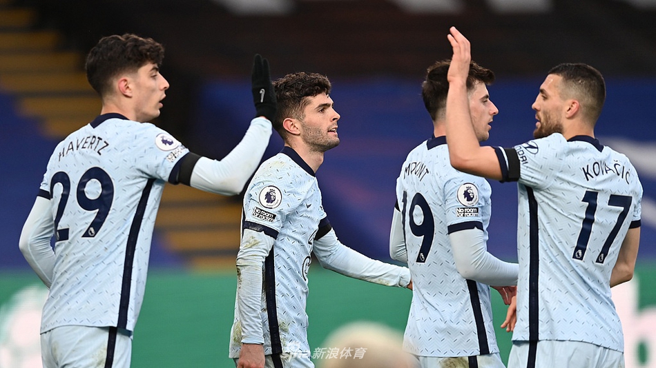 [英超]水晶宫1-4切尔西 普利西奇两球