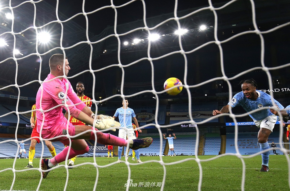[英超]曼城1-1西布朗