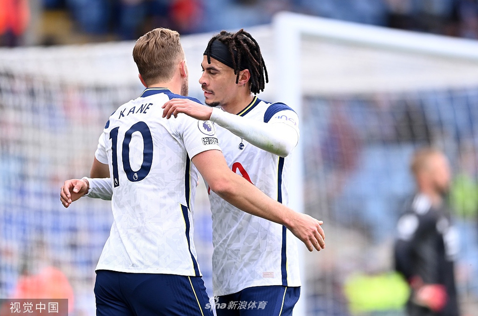 [英超]莱斯特2-4热刺 贝尔两球