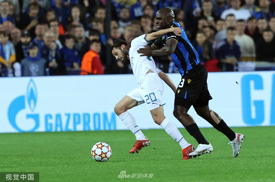 [欧冠]布鲁日1-5曼城 马赫雷斯两球