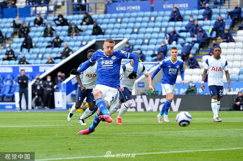 [英超]莱斯特2-4热刺 贝尔两球