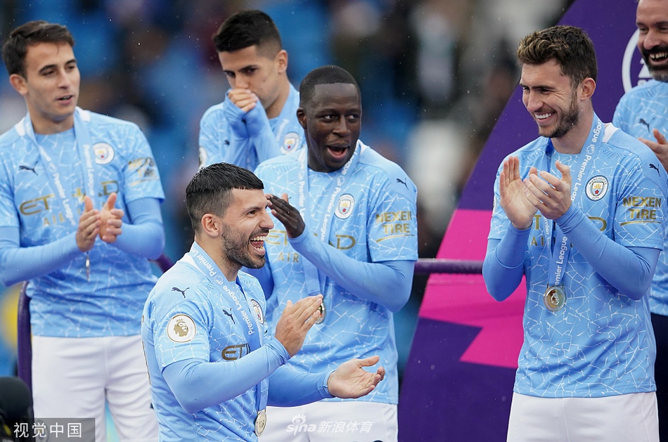 [英超]曼城5-0埃弗顿 阿圭罗两球