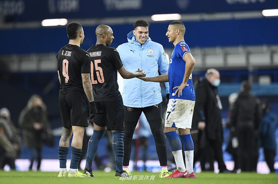 [足总杯]埃弗顿0-2曼城 德布劳内破门