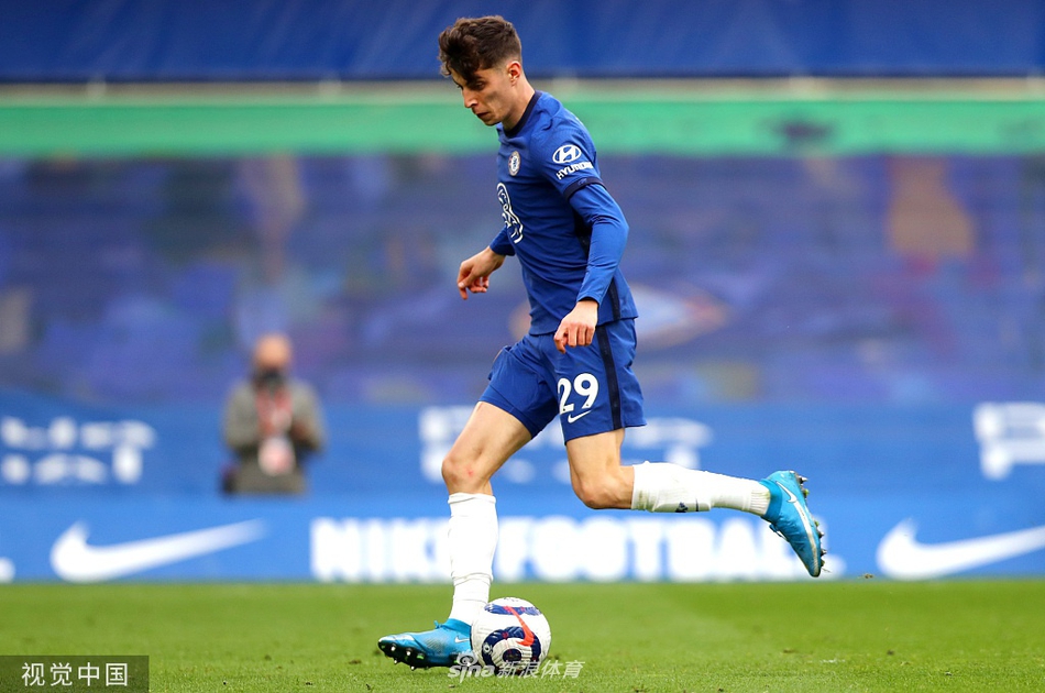 [英超]切尔西2-0富勒姆 哈弗茨两球
