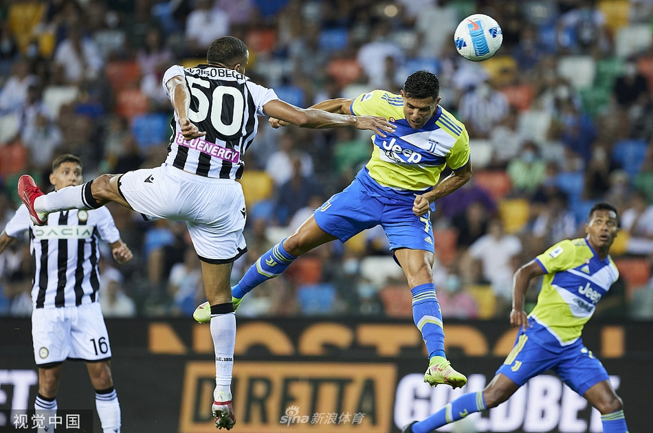 [意甲]乌迪内斯2-2尤文 C罗补时进球被判无效