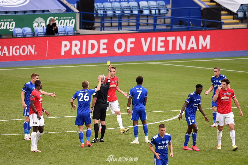 [英超]莱斯特0-2曼联