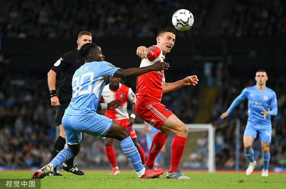 [联赛杯]韦康比1-6曼城 马赫雷斯两球