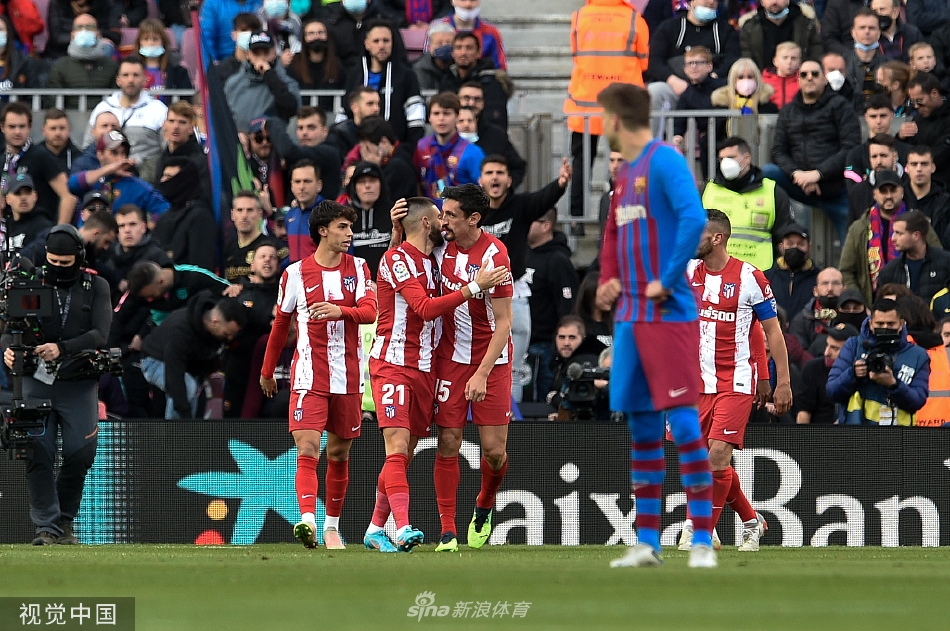 [西甲]巴萨4-2马竞 阿尔维斯传射