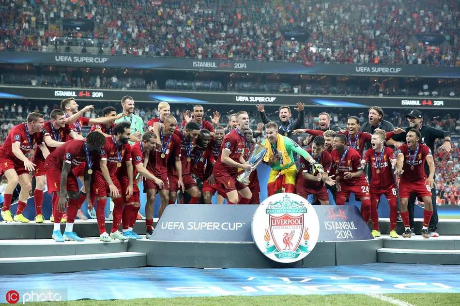 利物浦夺得欧洲超级杯