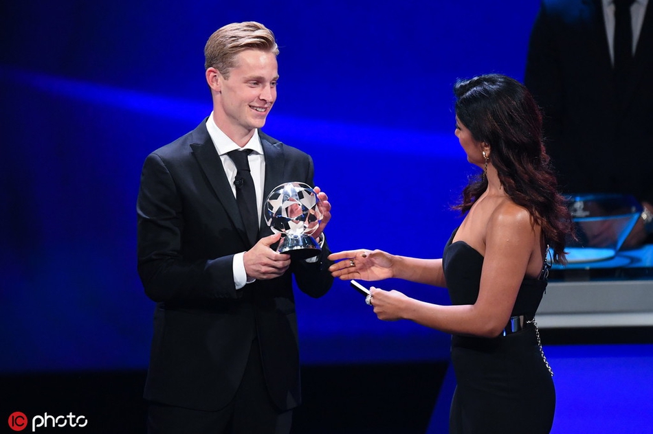 欧冠小组赛抽签&欧足联颁奖仪式