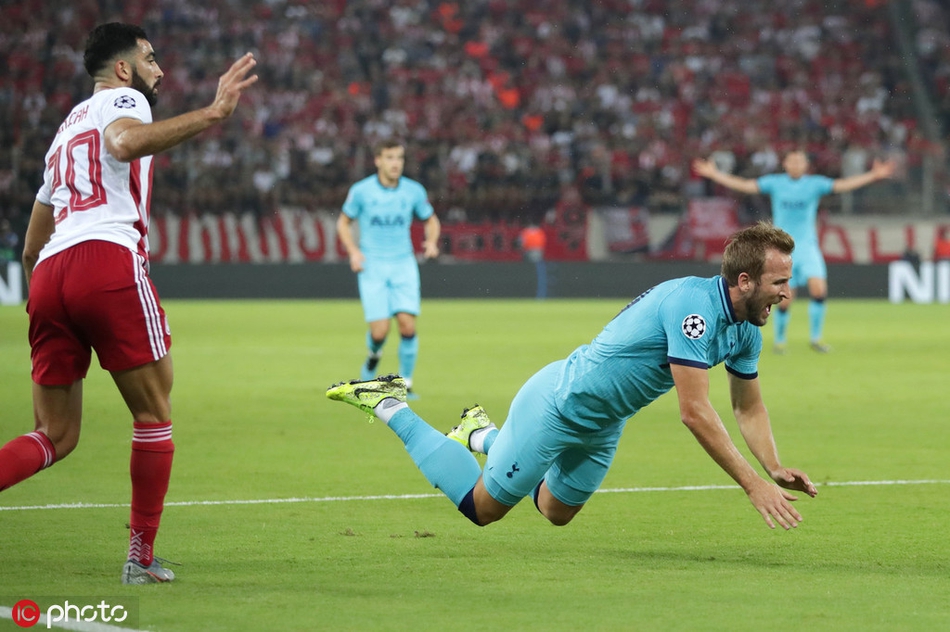 [欧冠]奥林匹亚科斯2-2热刺