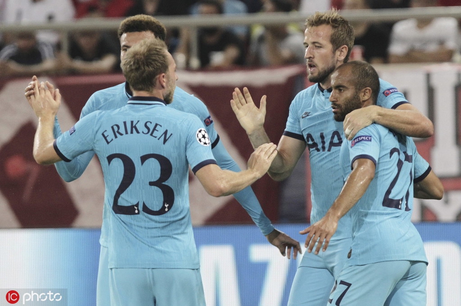 [欧冠]奥林匹亚科斯2-2热刺