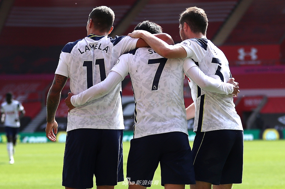 [英超]南安普顿2-5热刺 孙兴O大四喜