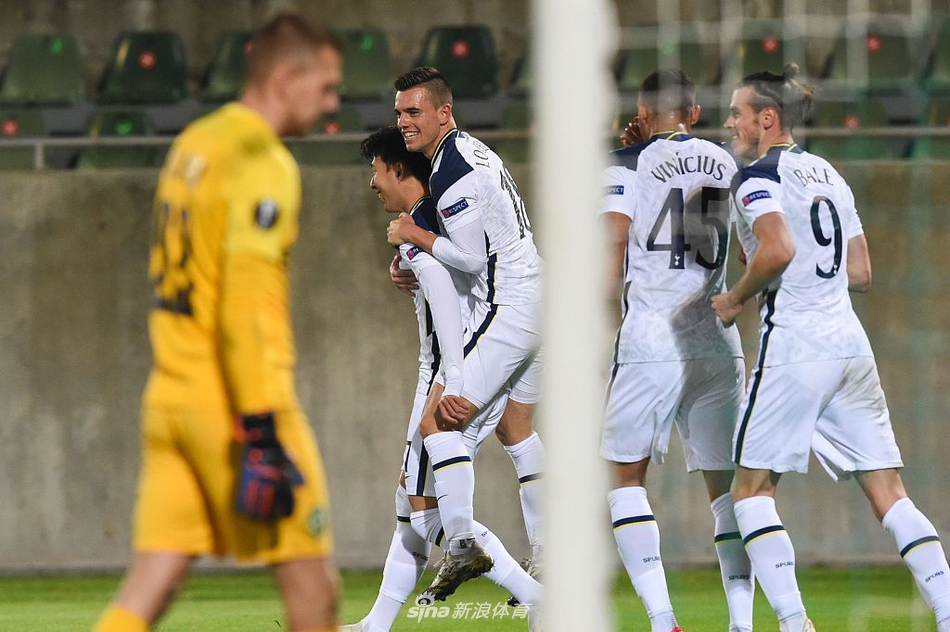 [欧联杯]卢多戈雷茨1-3热刺 孙兴O助攻