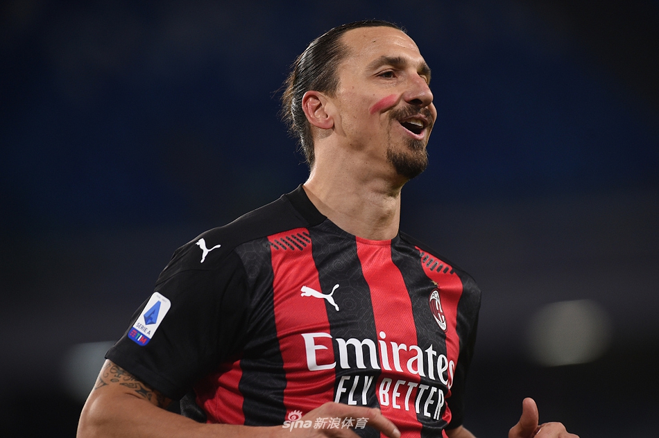 [意甲]那不勒斯1-3AC米兰 伊布两球