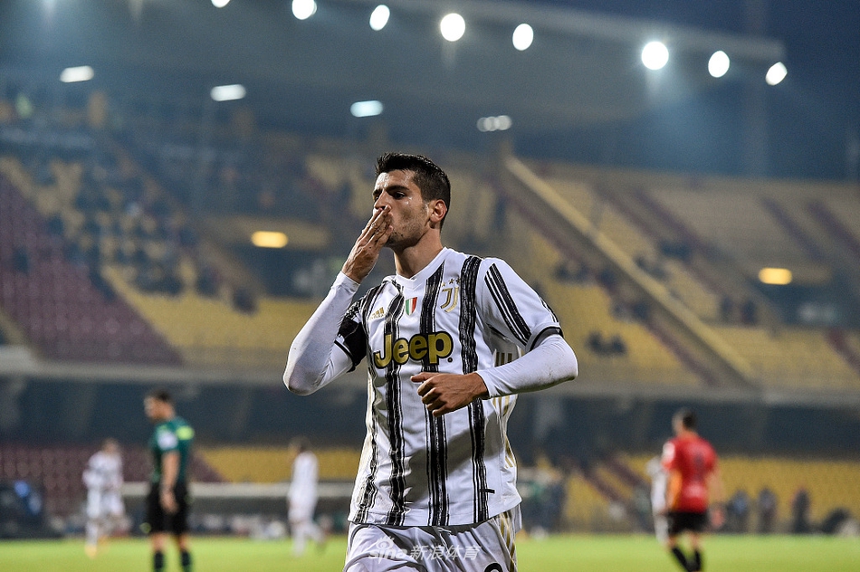 [意甲]贝内文托1-1尤文 莫拉塔进球+红牌