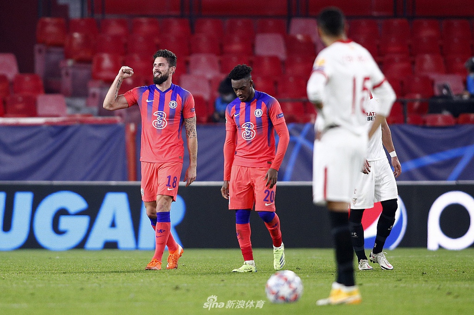 [欧冠]塞维利亚0-4切尔西 吉鲁大四喜