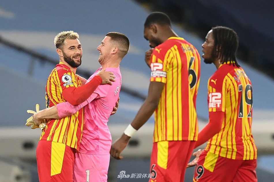 [英超]曼城1-1西布朗