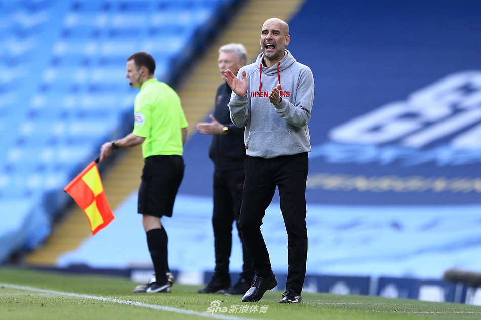 [英超]曼城2-1西汉姆 豪取20连胜